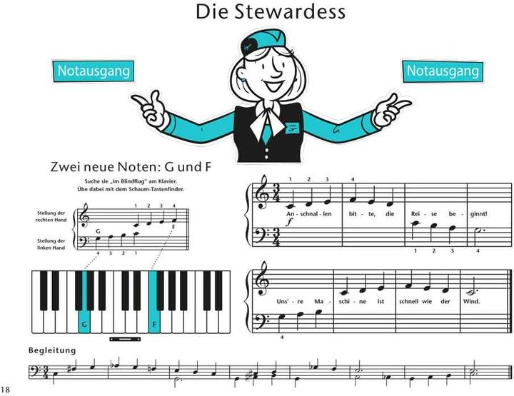 Produktbild Wir musizieren am Klavier Band 1 Neuauflage (Deutsch, John Wesley Schaum, 2018)