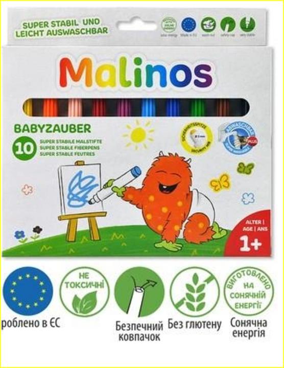 Produktbild Malinos Filzstifte Babyzauber (Mehrfarbig, 10 x)