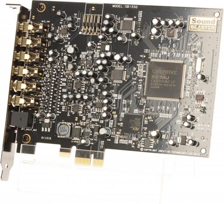 Immagine prodotto Creative Sound Blaster Audigy Rx (PCI-E x1)