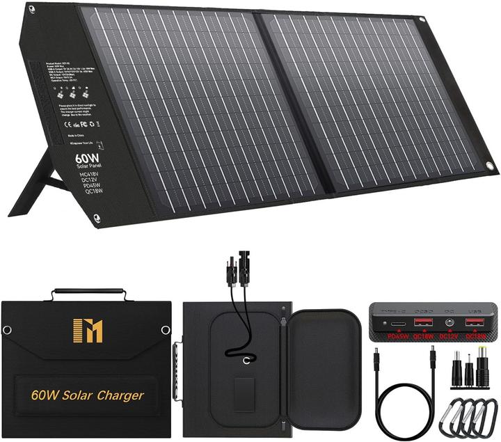Actual product image Mesuvida Faltbares Solarladegerät (60 W)