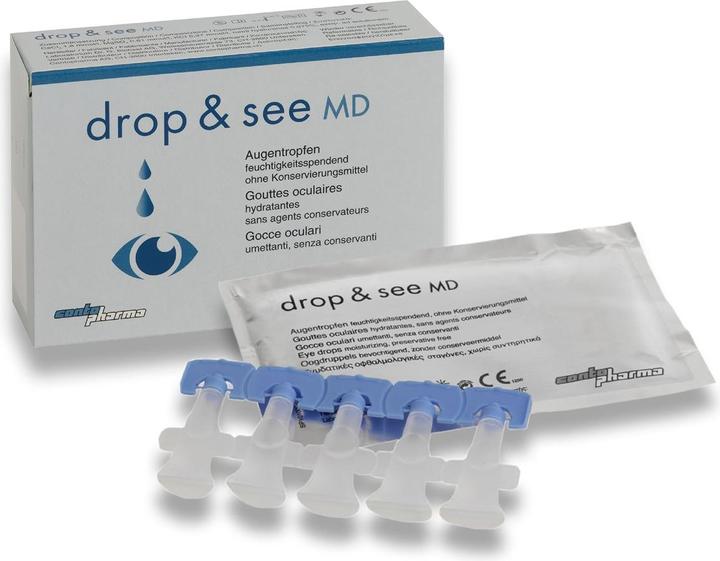 Immagine prodotto Contopharm Comfort Solution drop & see MD Gtt Opht (Cura dura delle lenti, 10 ml)