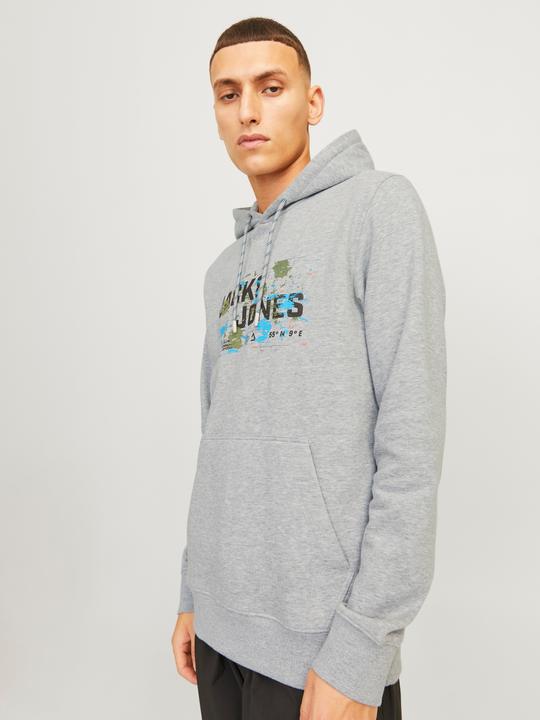 Actual product image Jack & Jones Jcooutdoor Logo Sweat Hood Sn (M)