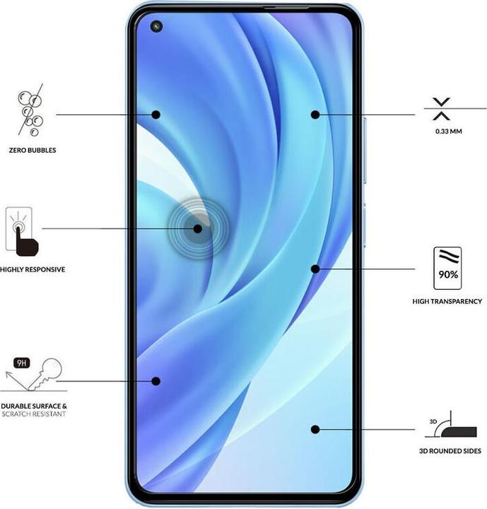 Produktbild Eiger Mountain Glass Clear Edge (1 Stück, Xiaomi Mi 11 Lite)