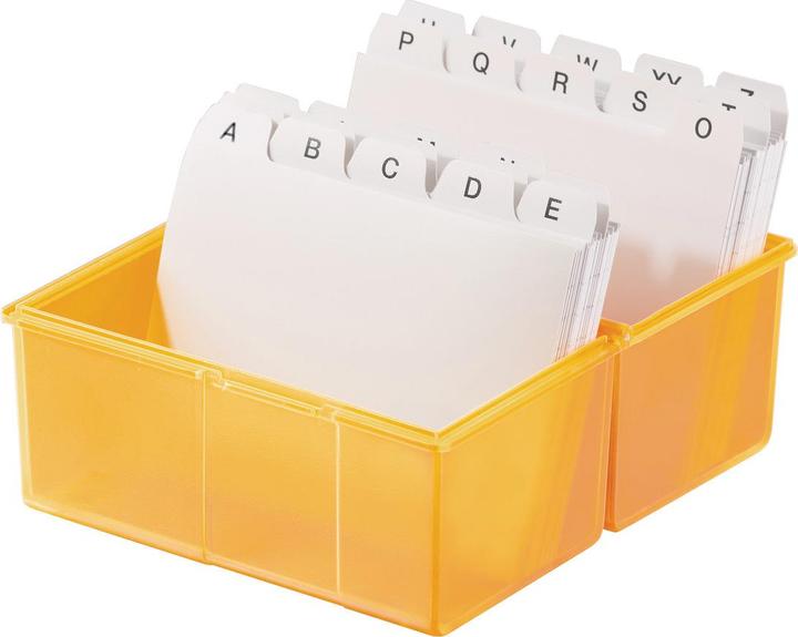 Produktbild Han Karteiboxen A8, signal-orange (A8)