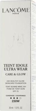 Actual product image Lancôme Foundation Teint Idole Ultra Wear Care & Glow Foundation 230W / 30 ml