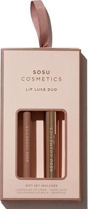 Sosu Cosmetics Lip Luxe Duo Pink Geschenkset mit dekorativen Kosmetika