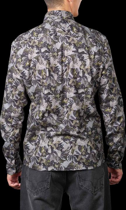 Immagine prodotto Joop! Jeans Long Sleeve Hanjo Shirt Cotton Medium Grey (M)