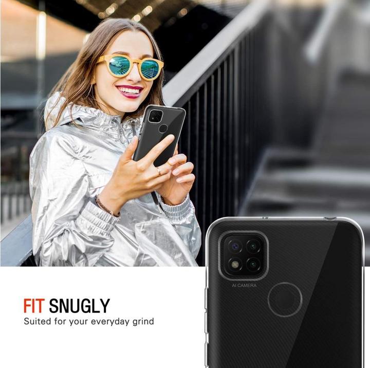 Produktbild Screenguard Xiaomi Redmi 9C Flexible TPU Clear Case (Xiaomi Redmi 9C)