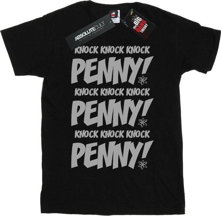 Dam Sheldon Knock Knock Penny TShirt Mädchen