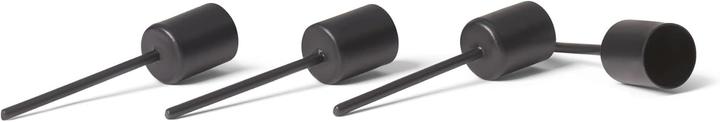 Actual product image Novaliv 4x Stick Candle Holder Black I Candle Pick 10 x 2,5 cm Candle Plug for Stick Candles I