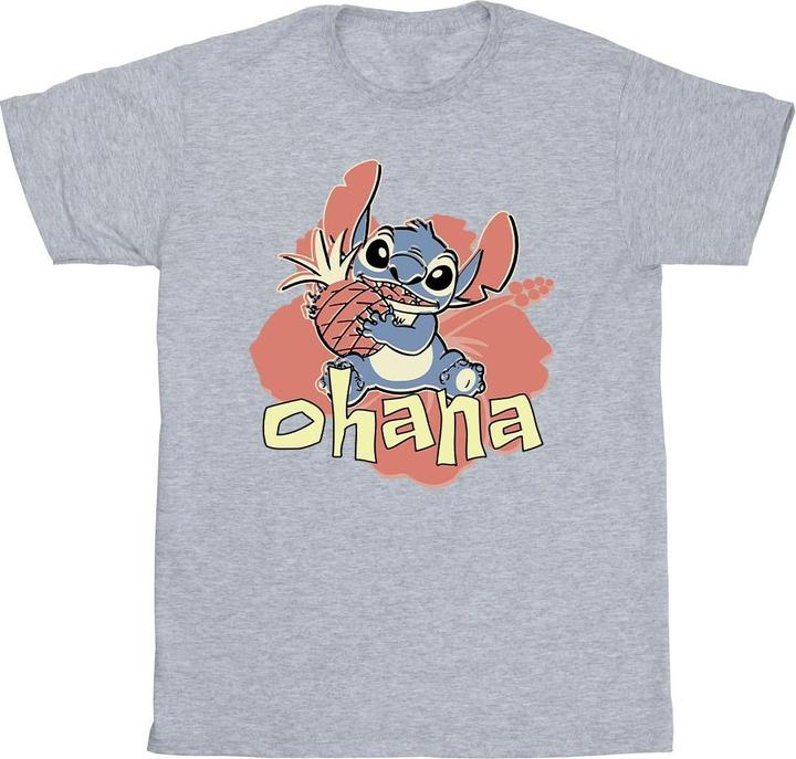 Disney Lilo And Stitch Ohana Pineapple TShirt