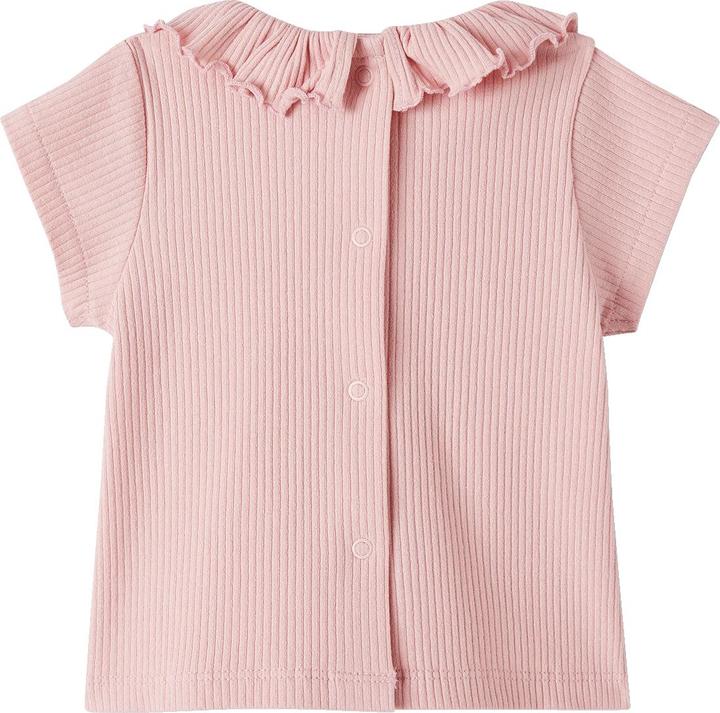 Actual product image Vertbaudet Mädchen Baby T-Shirt mit Zierkragen Oeko-Tex (68)