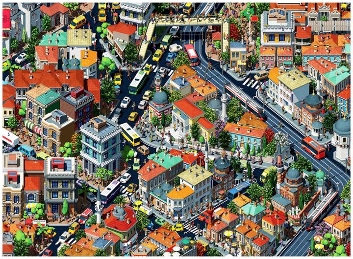 Actual product image Anatolian Puzzle 3000 Turcja, Istambuł (3000 pieces)