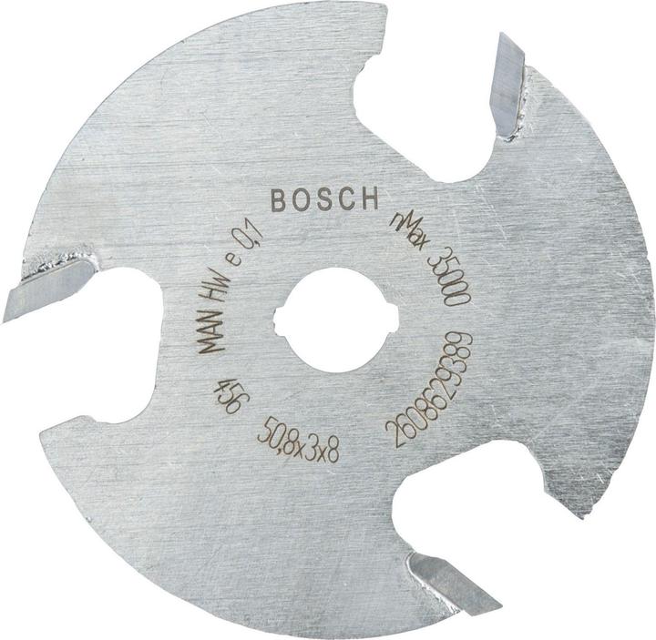 Produktbild Bosch Professional Zubehör Scheibennutfräser Expert for Wood, 8 mm, D1 50,8 mm, L 3 mm, G 8 mm