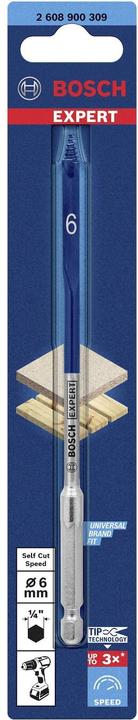 Actual product image Bosch Professional Zubehör Expert Self Cut Speed Flachfräsbohrer (6.00 millimetre)