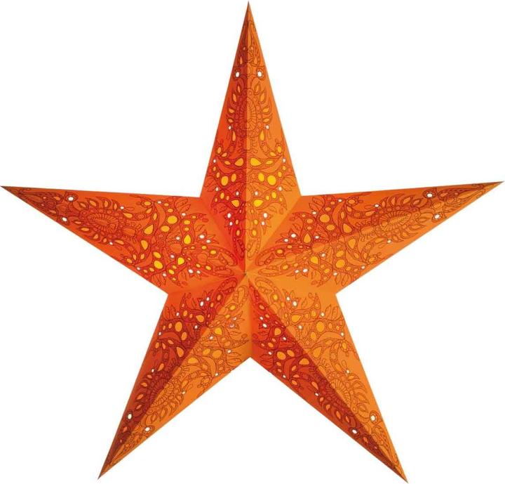 Image du produit Starlightz Étoile en papier mono orange size M
