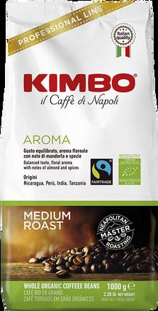 Image du produit Kimbo FTO biologique (1000 g, Torréfaction moyenne)