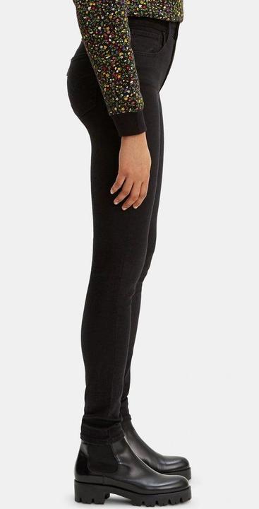 Actual product image Levis 721 Jeans High Rise Skinny soft black (24)