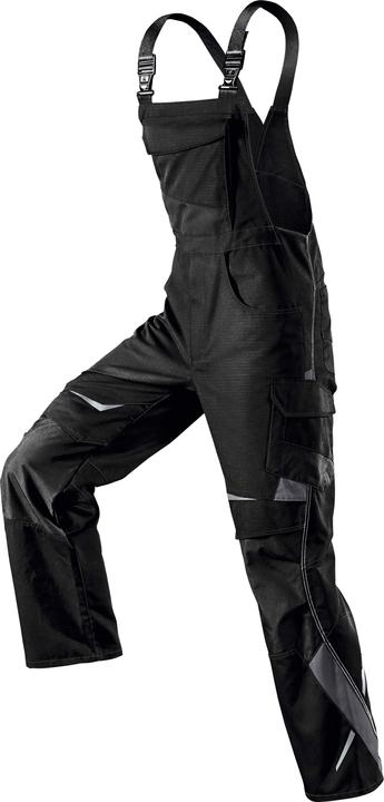 Kübler Pulsschlag Latzhose Schwarz/Anthrazit 64