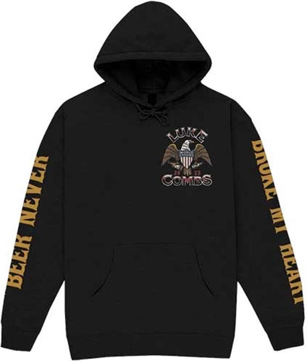 Produktbild Luke Combs Tour '23 Kapuzenpullover Rückseitiger Aufdruck (S)