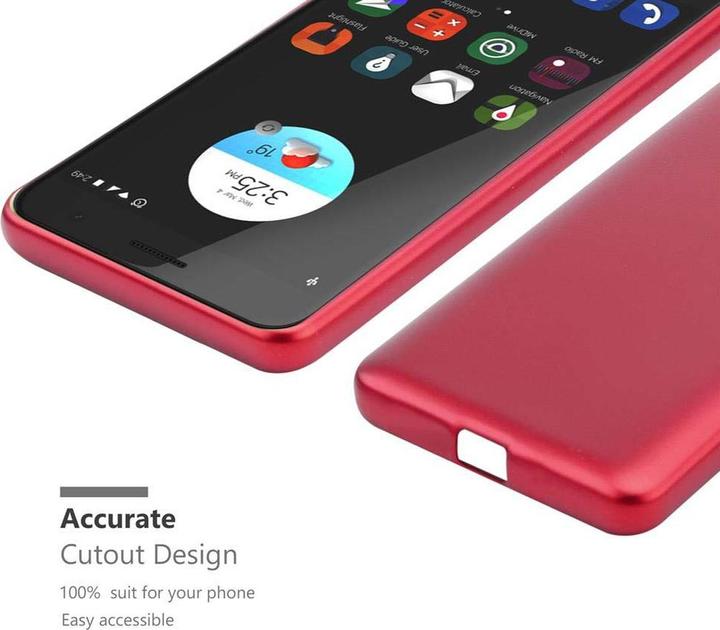 Actual product image Cadorabo TPU Matt Metallic Cover (ZTE Blade V7)