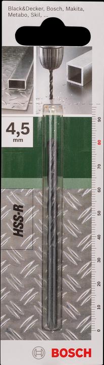 Immagine prodotto Bosch Zubehör Trapano per metallo HSS-R (4,5 mm)