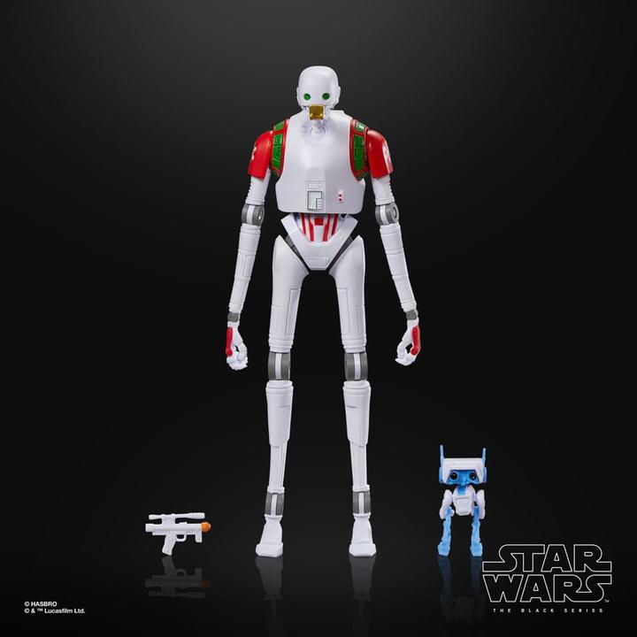 Image du produit Hasbro Star Wars Black Series figurine KX Security Droid (Holiday Edition) 15 cm