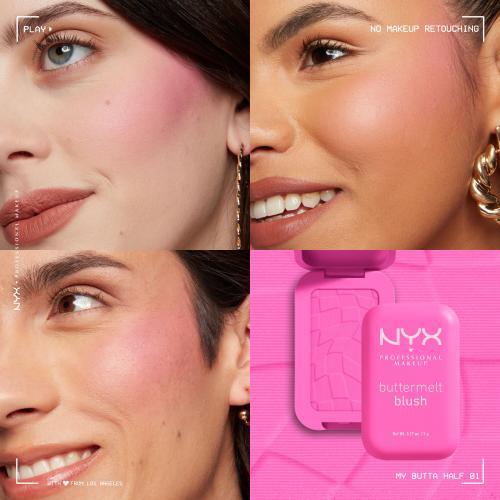 Image du produit NYX Professional Make-Up Nyx Powder Blush (01 My Butta Half)