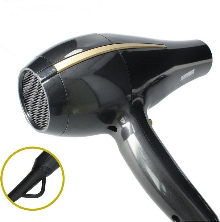 Produktbild TM Electron TMHD126 Professional Hair Dryer AC Motor 2400W Ionic Function 3 Heat and 2 Speed Settings - 1 Unit