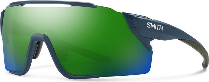 Actual product image Smith Attack Mag MTB (matt stone moss, Green Mirror)