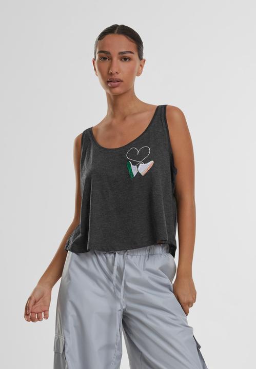 Produktbild Mister Tee Ladies Kicks Love EMB Tank - 22293 (L)
