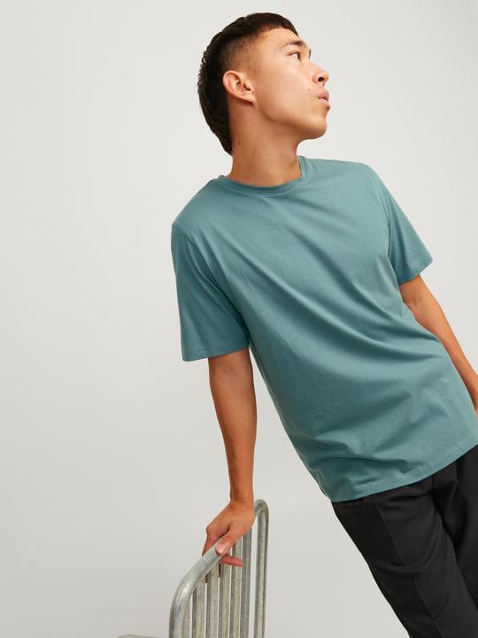 Actual product image Jack & Jones Single-coloured round neck T-shirt T-shirt (L)