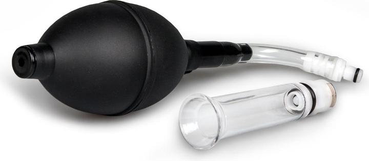 Actual product image Bijoux Indiscrets Clitoral Pumping System with Detachable Acrylic Cylinder