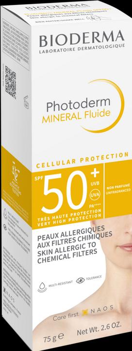 Immagine prodotto Bioderma Photoderm Mineral Fluid (Crema solare, SPF 50, 105 ml, 105 g)