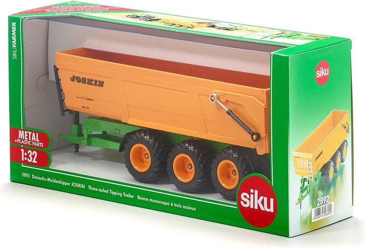 Image du produit Siku 2892 Joskin 3-Wiels Anhänger mit kippbarer Schaufel 01:32