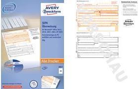 Image du produit Avery Virement/titre de paiement (200 x)