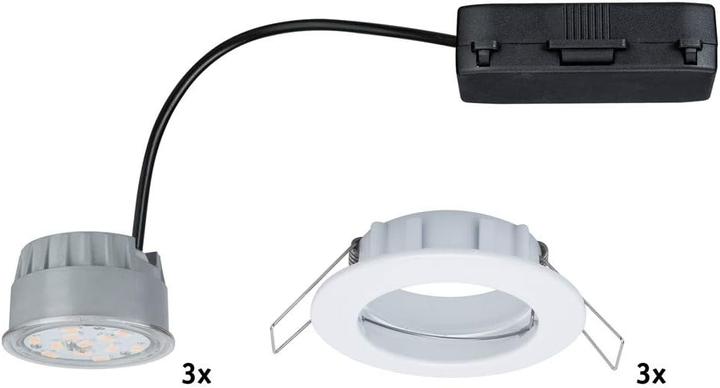 Produktbild Paulmann 3er-Set Dimmbarer LED-Einbaustrahler (410 lm)