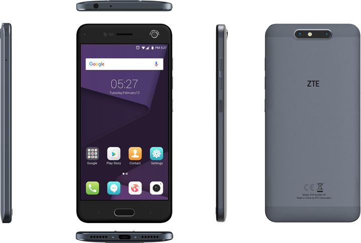 Image du produit ZTE Blade V8 (32 Go, Gris foncé, 5.20", Double SIM hybride, 13 Mpx, 4G)
