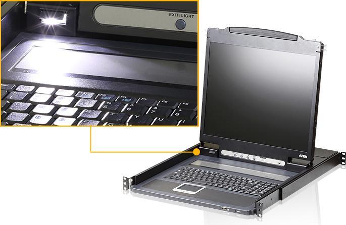 Actual product image Aten CL3000N KVM console