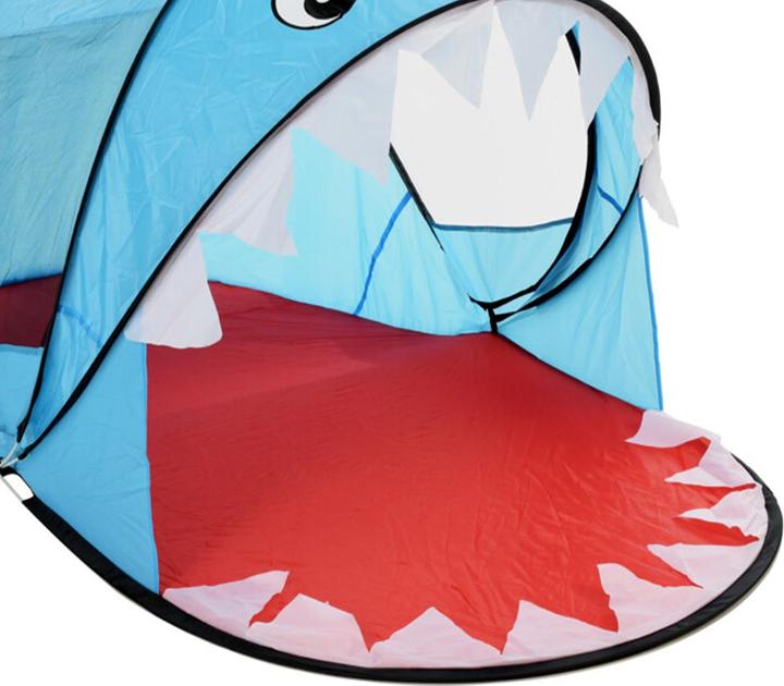 Produktbild Mojawo Kinder Pop-Up Strandmuschel Strandzelt Sichtschutz Zelt Blau UV 50+ (Wurfzelt, 2 Personen)