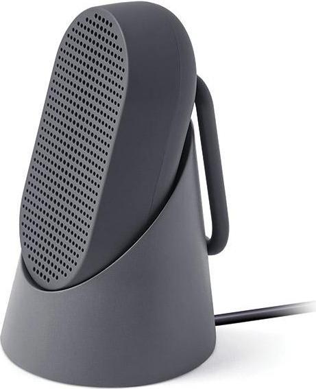 Actual product image Lexon Mino T Wodoodporny głośnik z podstawką i karabińczykiem szary/grey LA124G (1 pcs.)