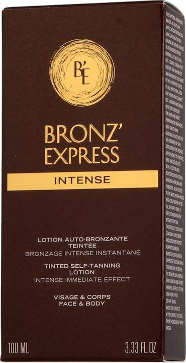 Immagine prodotto Bronz Express Bronz'Express lozione autoabbronzante colorata intensa 100 ml (Schiuma autoabbronzante, 100 ml)