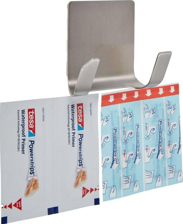 Actual product image tesa Powerstrips Waterproof Hook ZOOM