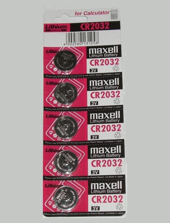 Immagine prodotto Maxell Batteria al litio (1 pz., CR2032, 220 mAh)