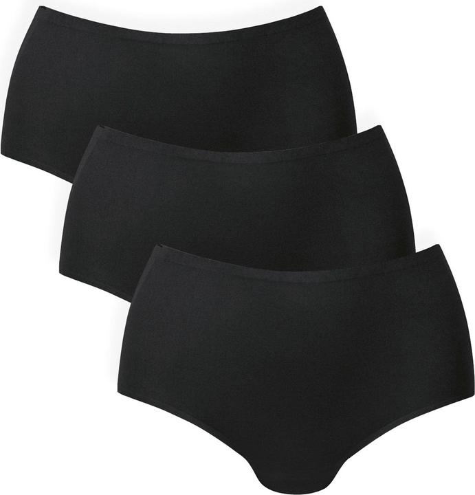 Anita Panty Casual Essentials High Waist Briefs 3P (S/M, 3er Pack)