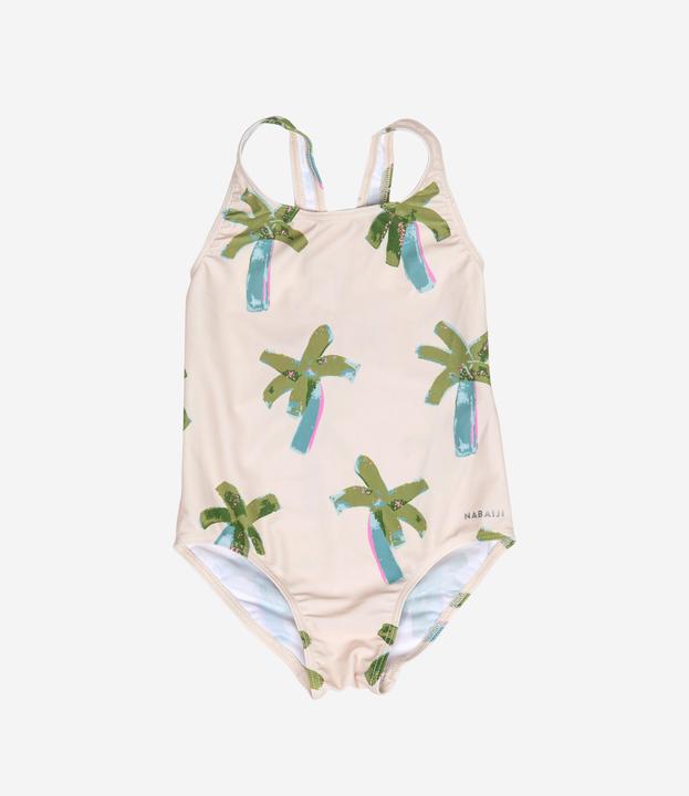 Produktbild Nabaiji Badeanzug Baby/Mädchen - Print Palmen beige (74)
