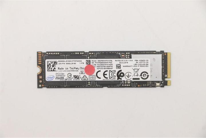 Lenovo SSD 1TB M.2 2280 OPAL 2.0 (1000 GB, M.2 2280)