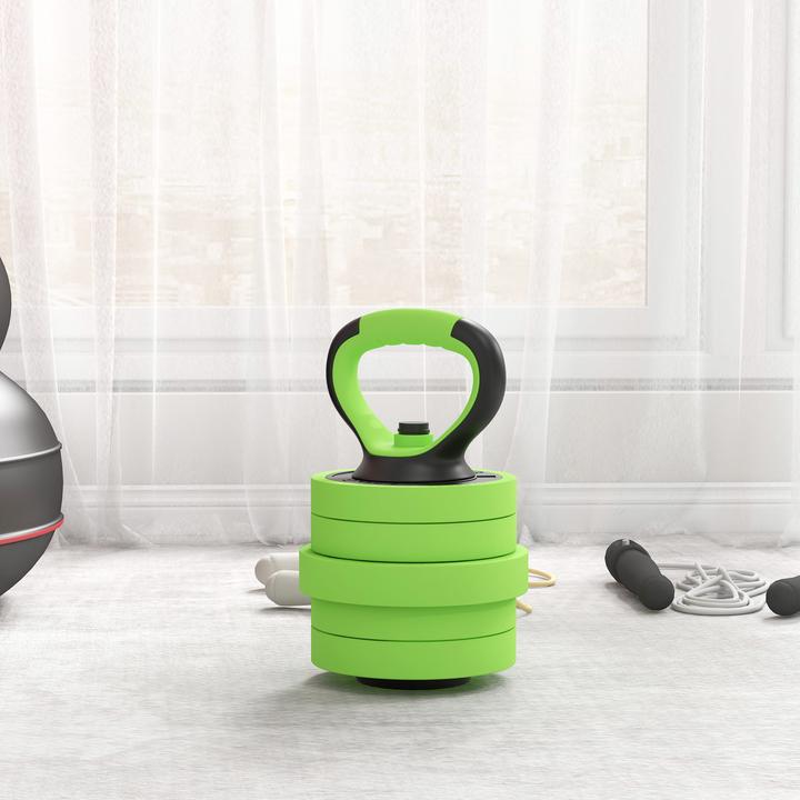 Produktbild SportNow Hanteln Set Kunststoff, Sand Grün