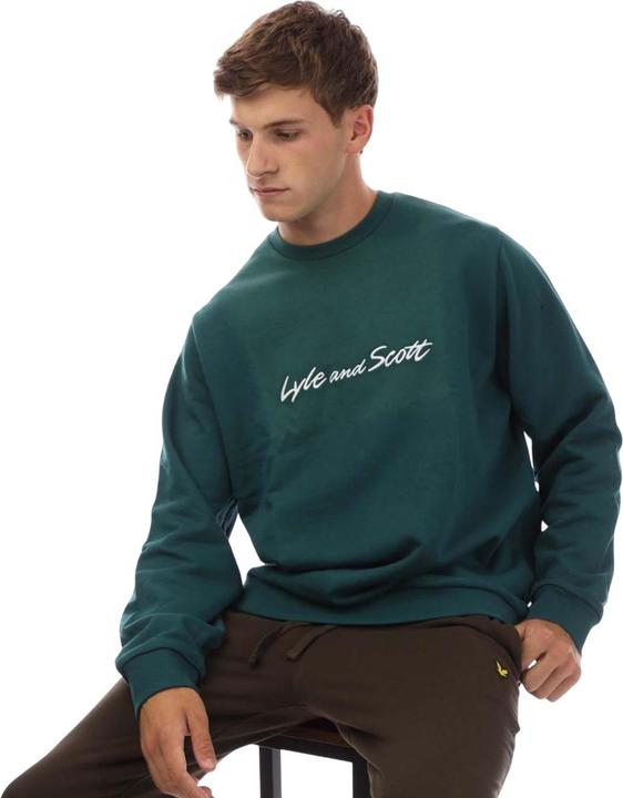 Produktbild Lyle and Scott Sweatshirt Schrift (M)