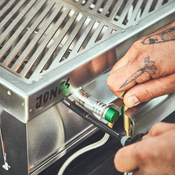 Produktbild Burnhard Gasflaschen Adapter Klappgrill JONES